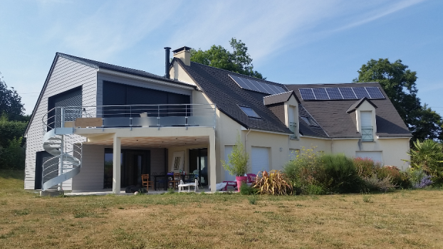 Image de Terrasse et Maison individuelle 