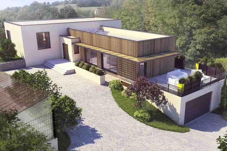 Single-Family Homes, Townhouses, Country Homes, Extension, New Build, contemporary