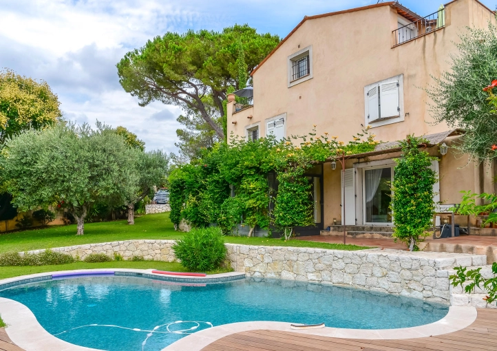 Jardin, Terrasse, Maison individuelle, Exterieur, Rénovation, Maison de campagne, Piscine, Traditionnel