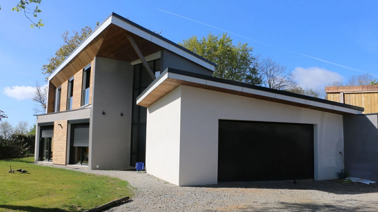 Maison individuelle, Maison passive / écologique, Chalet / Maison en bois, Maison de campagne, Architecture d’intérieur, Construction neuve, Contemporain