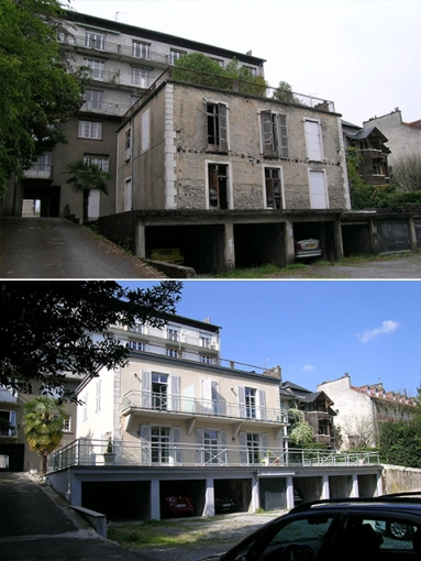 Résidentiel collectif, Rénovation, Réhabilitation, Ancien