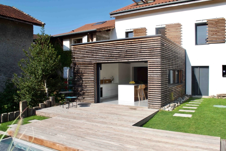 Conversion, Vertical expension, Patios & Terraces, Single-Family Homes, Renovation, Extension, contemporary