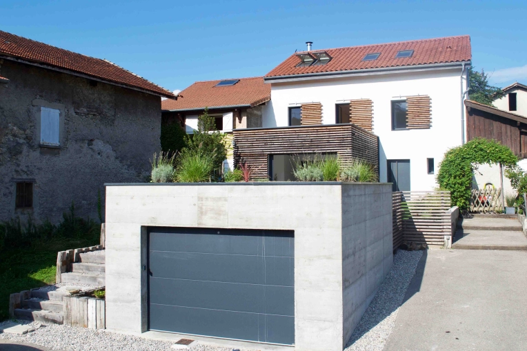 Transformation, Surélévation, Maison individuelle, Extension, Contemporain