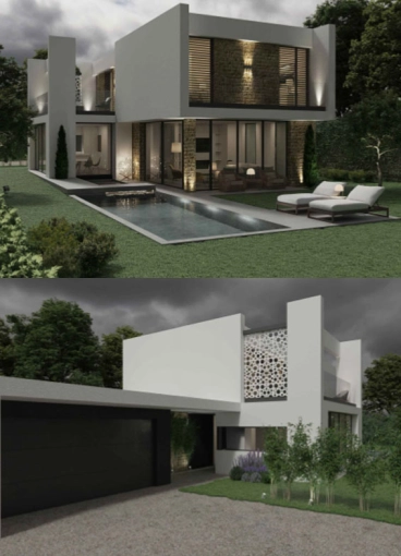 Single-Family Homes, New Build, contemporary, Modern