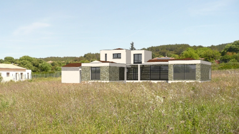 Maison individuelle, Maison passive / écologique, Construction neuve, Contemporain, Moderne