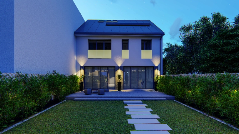 Single-Family Homes, Townhouses, New Build, contemporary, Modern