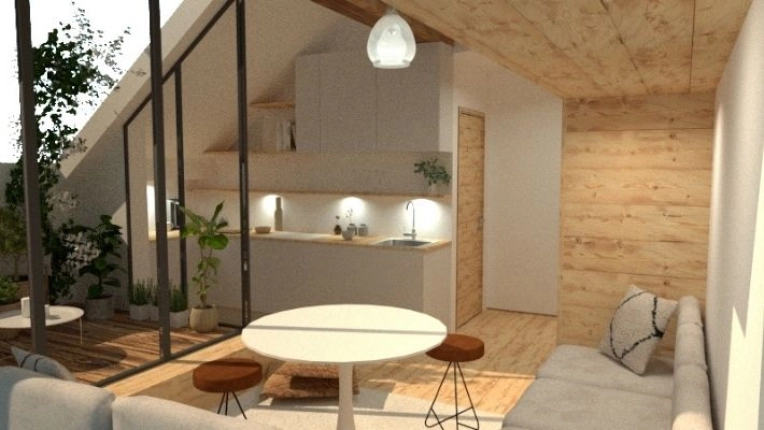 Appartement, Rénovation, Architecture d’intérieur, Contemporain