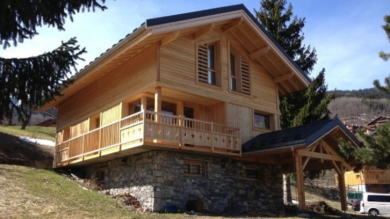 Vertical expension, Single-Family Homes, Passive House / Eco-friendly, Chalets / Wooden Houses, New Build, Traditional