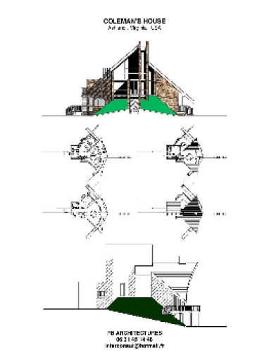 Maison individuelle, Construction neuve, Futuriste