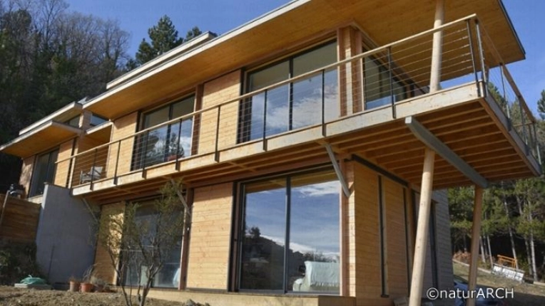 Single-Family Homes, Passive House / Eco-friendly, Chalets / Wooden Houses, Country Homes, New Build, contemporary, Modern