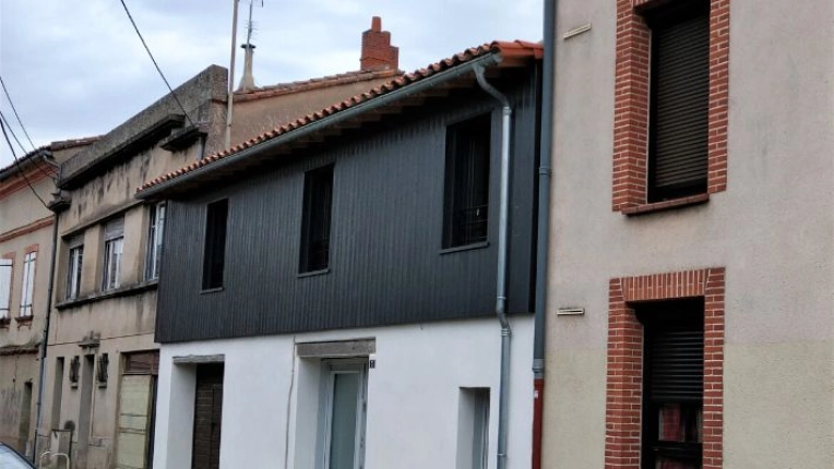 Surélévation, Maison individuelle, Maison passive / écologique, Maison de ville, Réhabilitation, Contemporain