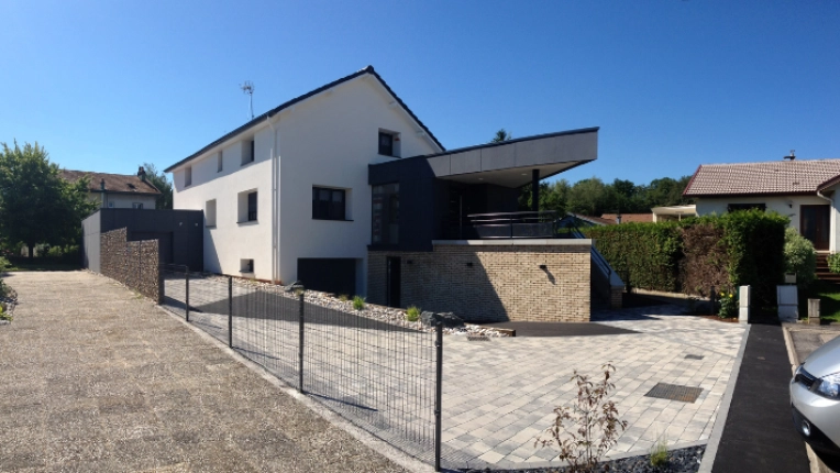 Maison individuelle, Rénovation, Maison de campagne, Extension, Moderne