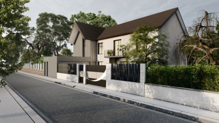 Single-Family Homes, Passive House / Eco-friendly, Townhouses, New Build, Feasibility Studies, contemporary, Modern