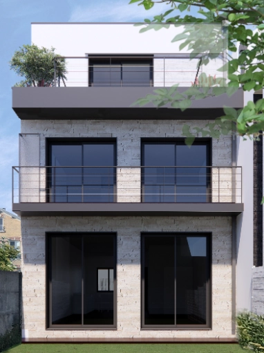 Single-Family Homes, Townhouses, New Build, contemporary