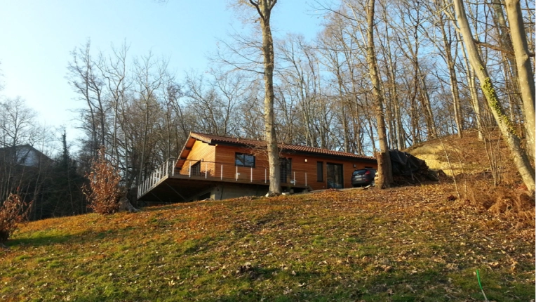 Maison individuelle, Chalet / Maison en bois, Construction neuve, Contemporain, Moderne, Japonais