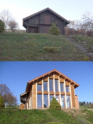 Single-Family Homes, Passive House / Eco-friendly, Chalets / Wooden Houses, Country Homes, Extension, New Build, contemporary