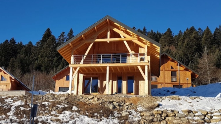 Single-Family Homes, Chalets / Wooden Houses, New Build, Modern