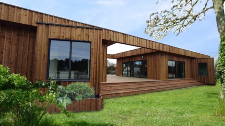 Chalet / Maison en bois, Construction neuve, Moderne