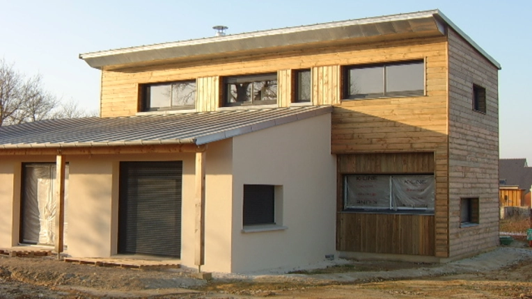 Maison individuelle, Maison passive / écologique, Chalet / Maison en bois, Construction neuve, Contemporain, Traditionnel