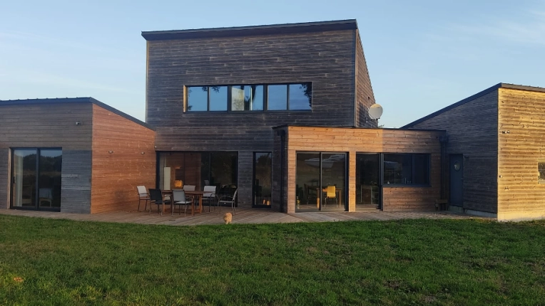 Maison individuelle, Maison passive / écologique, Chalet / Maison en bois, Construction neuve, Contemporain