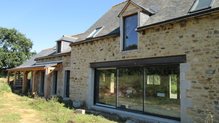 Maison individuelle, Rénovation, Maison de campagne, Traditionnel, Ancien