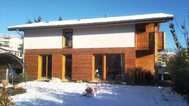 Maison individuelle, Maison passive / écologique, Chalet / Maison en bois, Maison de campagne, Construction neuve, Contemporain, Traditionnel