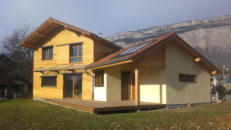 Maison individuelle, Maison passive / écologique, Chalet / Maison en bois, Construction neuve, Contemporain