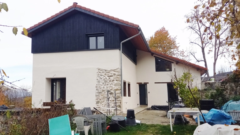 Transformation, Mise aux normes, Surélévation, Maison individuelle, Maison passive / écologique, Chalet / Maison en bois, Rénovation, Maison de campagne, Réhabilitation, Rénovation énergétique, Traditionnel, Ancien, Japonais