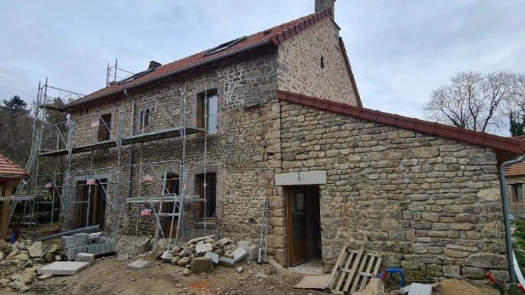 Maison de campagne, Réhabilitation, Traditionnel