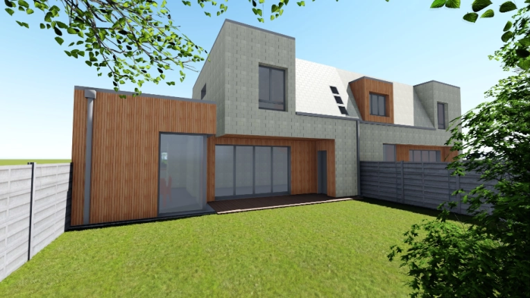 Single-Family Homes, Passive House / Eco-friendly, New Build, contemporary