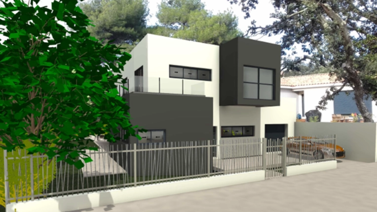 Single-Family Homes, Townhouses, New Build, contemporary