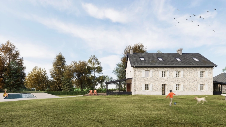 Mise aux normes, Jardin, Terrasse, Hôtellerie - Restauration, Bâtiment accueillant du public (ERP), Piscine, Architecture d’intérieur, Extension, Étude de faisabilité, Assainissement, Rénovation énergétique, Moderne, Ancien