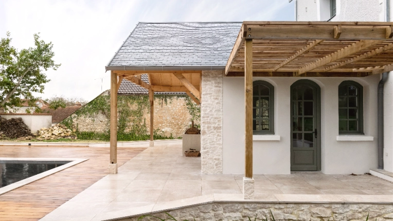 Maison individuelle, Maison passive / écologique, Rénovation, Maison de campagne, Traditionnel