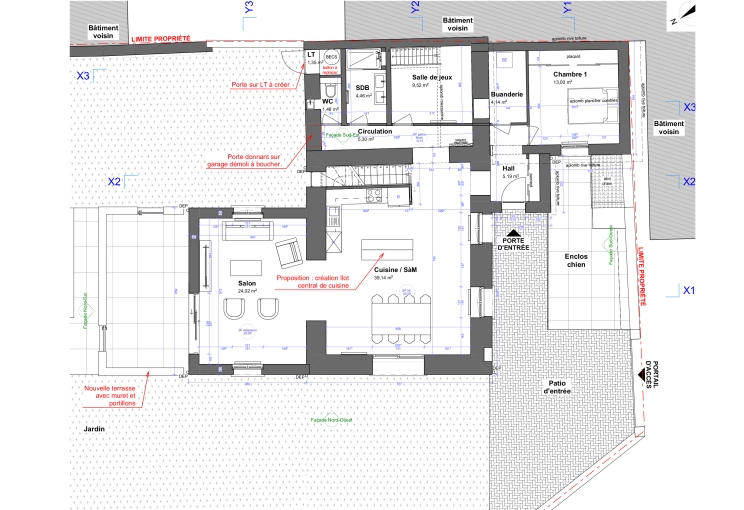 Maison individuelle, Extension, Contemporain