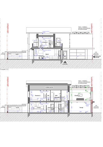 Maison individuelle, Extension, Contemporain