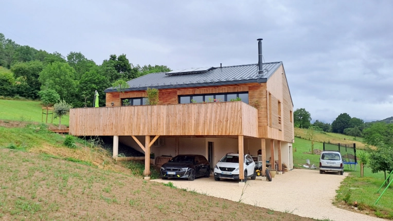 Maison individuelle, Maison passive / écologique, Chalet / Maison en bois, Maison de campagne, Construction neuve, Contemporain