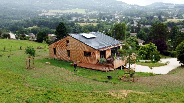 Maison individuelle, Maison passive / écologique, Chalet / Maison en bois, Maison de campagne, Construction neuve, Contemporain