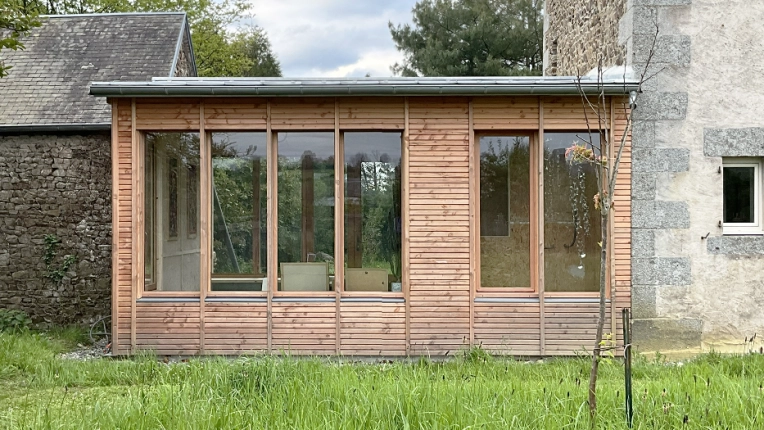 Terrasse, Maison individuelle, Chalet / Maison en bois, Rénovation, Maison de campagne, Extension, Réhabilitation, Rénovation énergétique, Traditionnel, Ancien, Japonais