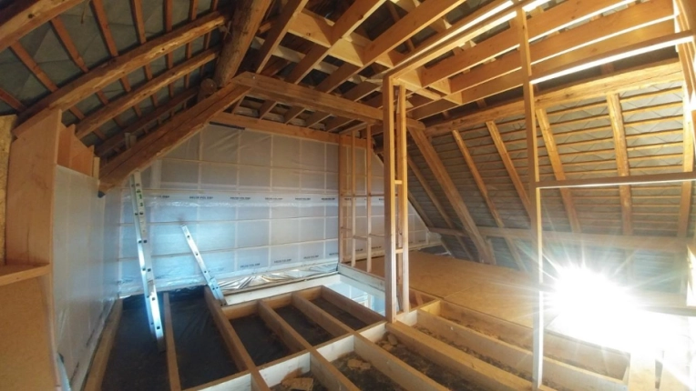 Transformation, Chalet / Maison en bois, Traditionnel