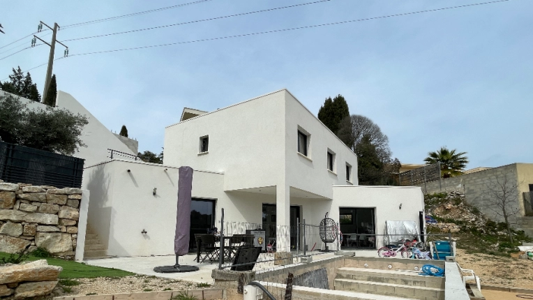 Maison individuelle, Construction neuve, Contemporain