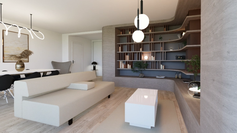 Apartment, Interior Architecture & Design, contemporary