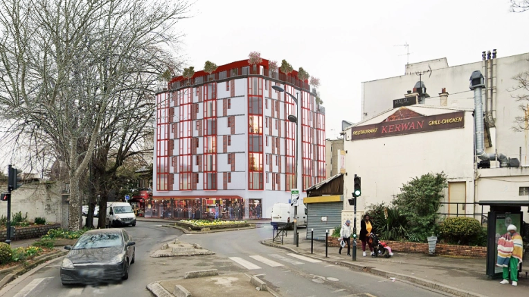 Résidentiel collectif, Construction neuve, Contemporain