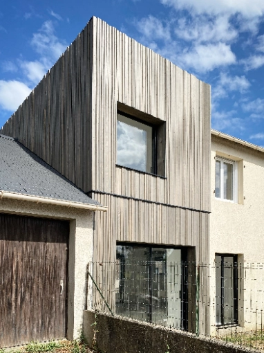 Maison individuelle, Rénovation, Extension, Contemporain, Moderne