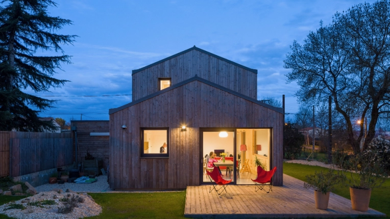 Single-Family Homes, Passive House / Eco-friendly, New Build, Villa, contemporary, Minimalist