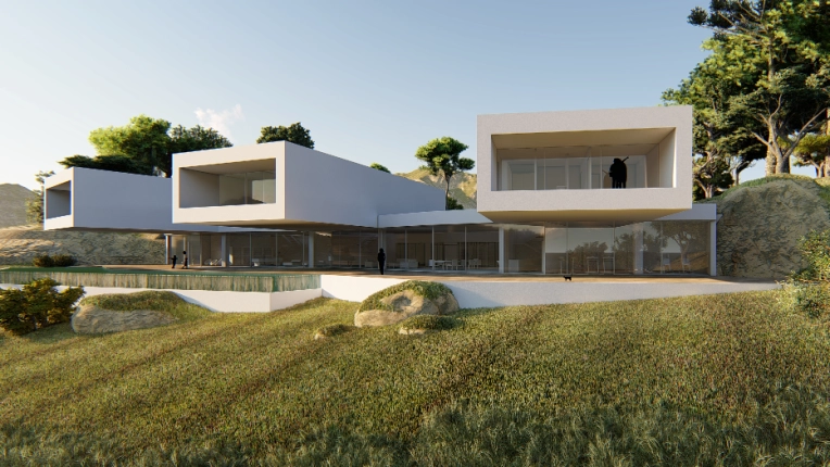 Single-Family Homes, New Build, Feasibility Studies, Villa, Futuristic