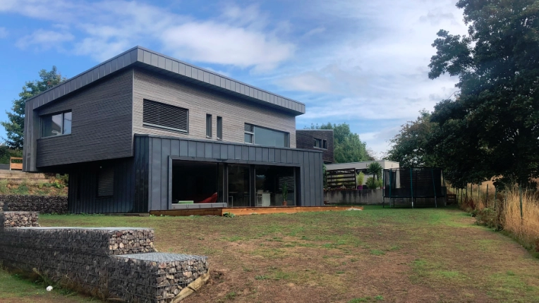 Maison individuelle, Maison passive / écologique, Construction neuve, Contemporain