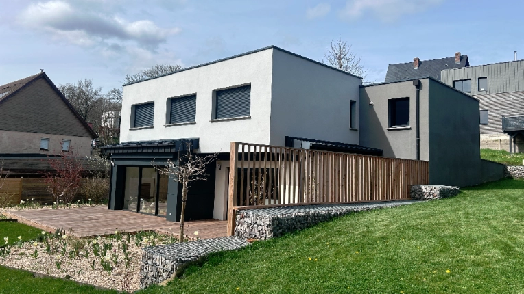 Maison individuelle, Construction neuve, Contemporain