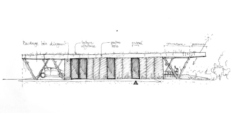 Maison individuelle, Maison passive / écologique, Architecture d’intérieur, Construction neuve, Villa, Contemporain, Moderne, Minimaliste