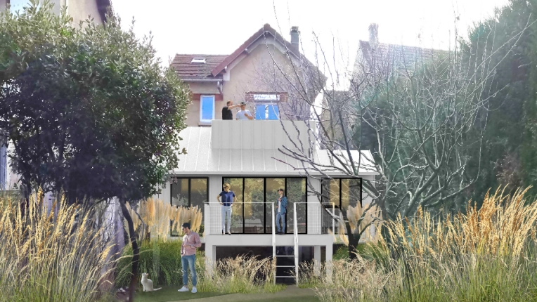 Maison individuelle, Extension, Contemporain