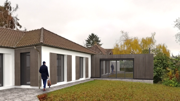 Maison individuelle, Extension, Contemporain